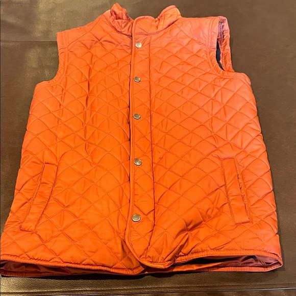 Class Club Orange Quilted Vest for boys - Picture 6 of 9